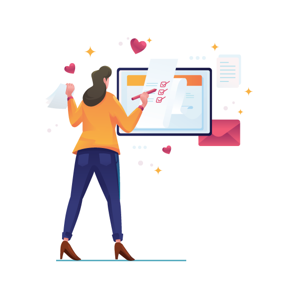 login page